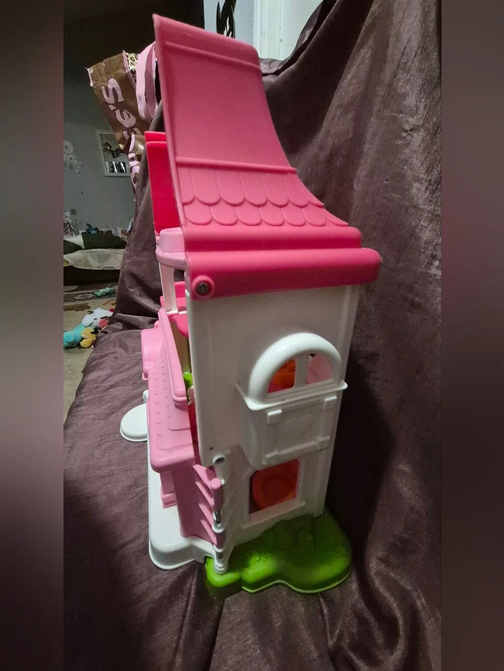 Fisher-Price Little People Happy Sounds Home Dollhouse Base Only
